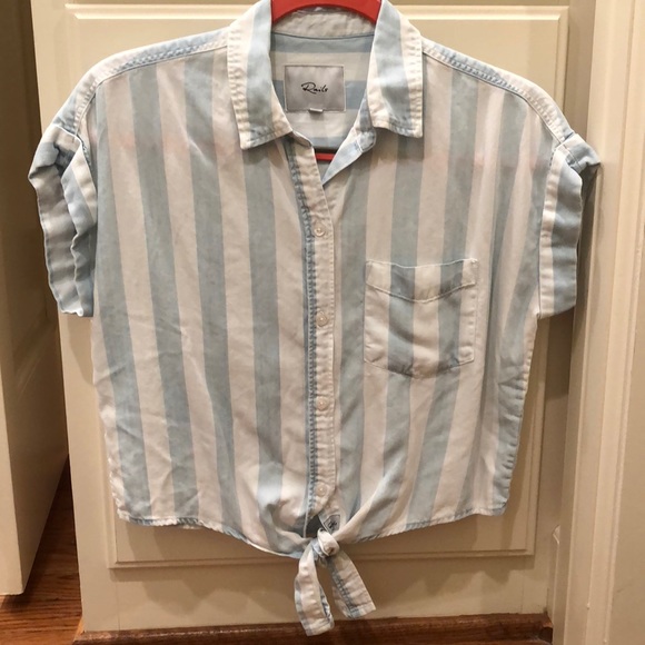 Rails Amelie Block Stripe blouse - Picture 4 of 7